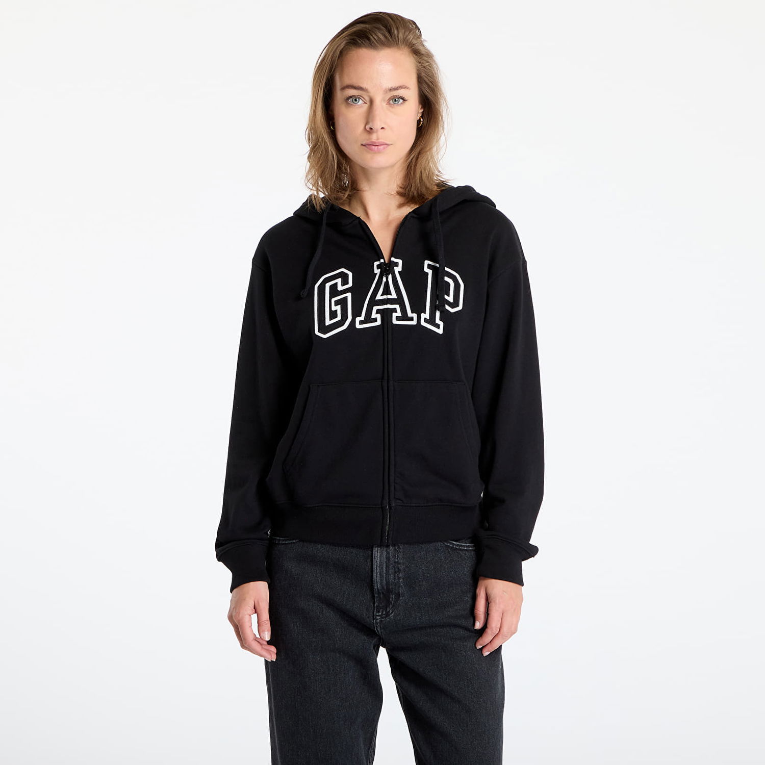 Mikina GAP Logo Hoodie Čierna | 727433-04, 0