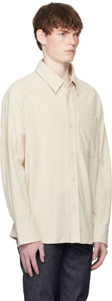 Košeľa A.P.C. A.P.C. Basile Overshirt Béžová | COGEV-H02709, 1