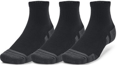 Ponožky Under Armour Perfromance Tech Quarter Socks - 3 pack Čierna | 1379510-001, 0