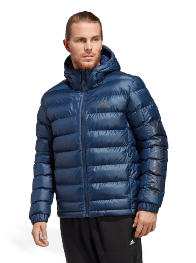 Prešívaná bunda adidas Originals 3-Stripes SDP Badge of Sport Jacket Navy | GV5329