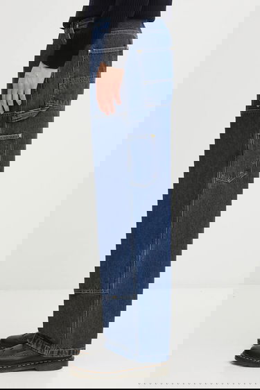 Džínsy Carhartt WIP Carhartt WIP Nash Double Knee Pant Modrá | I032106.106, 1