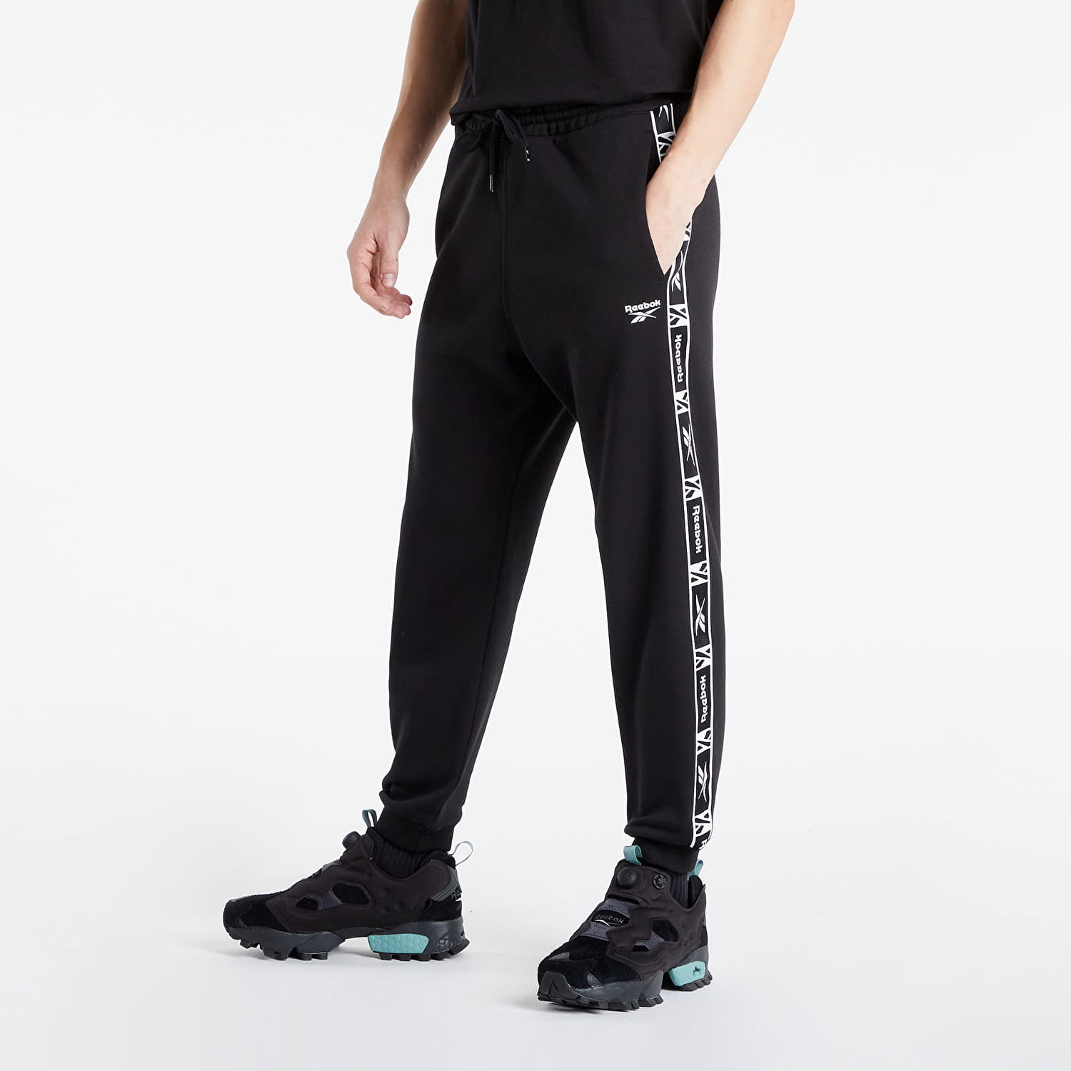 Tepláky Reebok Tape Jogger Čierna | HB5978, 0