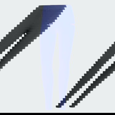 Legíny adidas Performance Essentials Linear Cotton Leggings Modrá | JD3155, 4