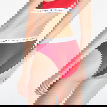 Nohavičky Tommy Hilfiger Icon 2.0 Bikini Červená | UW0UW03836 XLG, 1