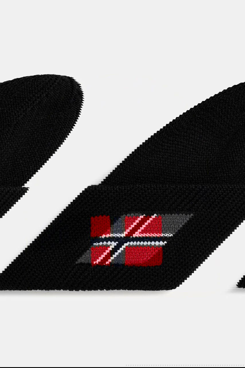 Kulicha Napapijri Napapijri F-Evei Beanie Čierna | NP0A893P9411, 0