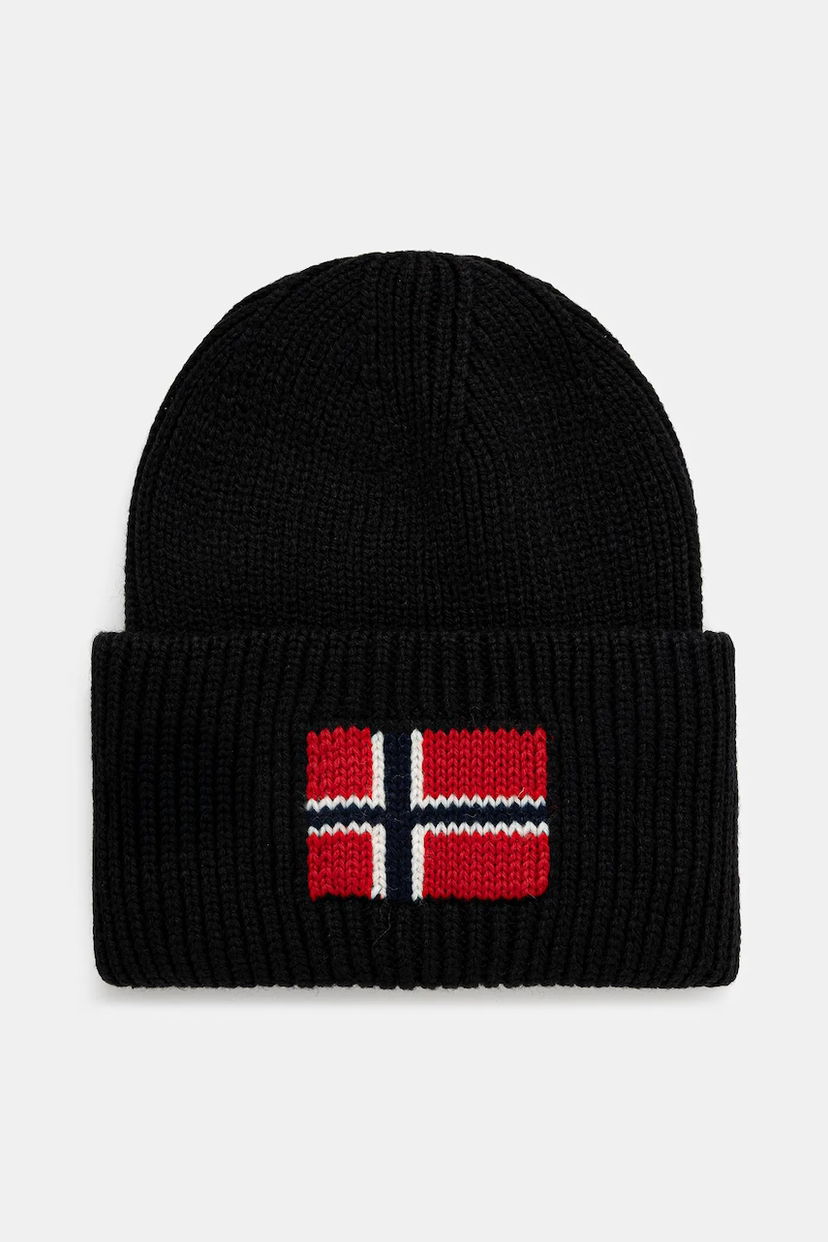 Kulicha Napapijri Napapijri F-Evei Beanie Čierna | NP0A893P9411