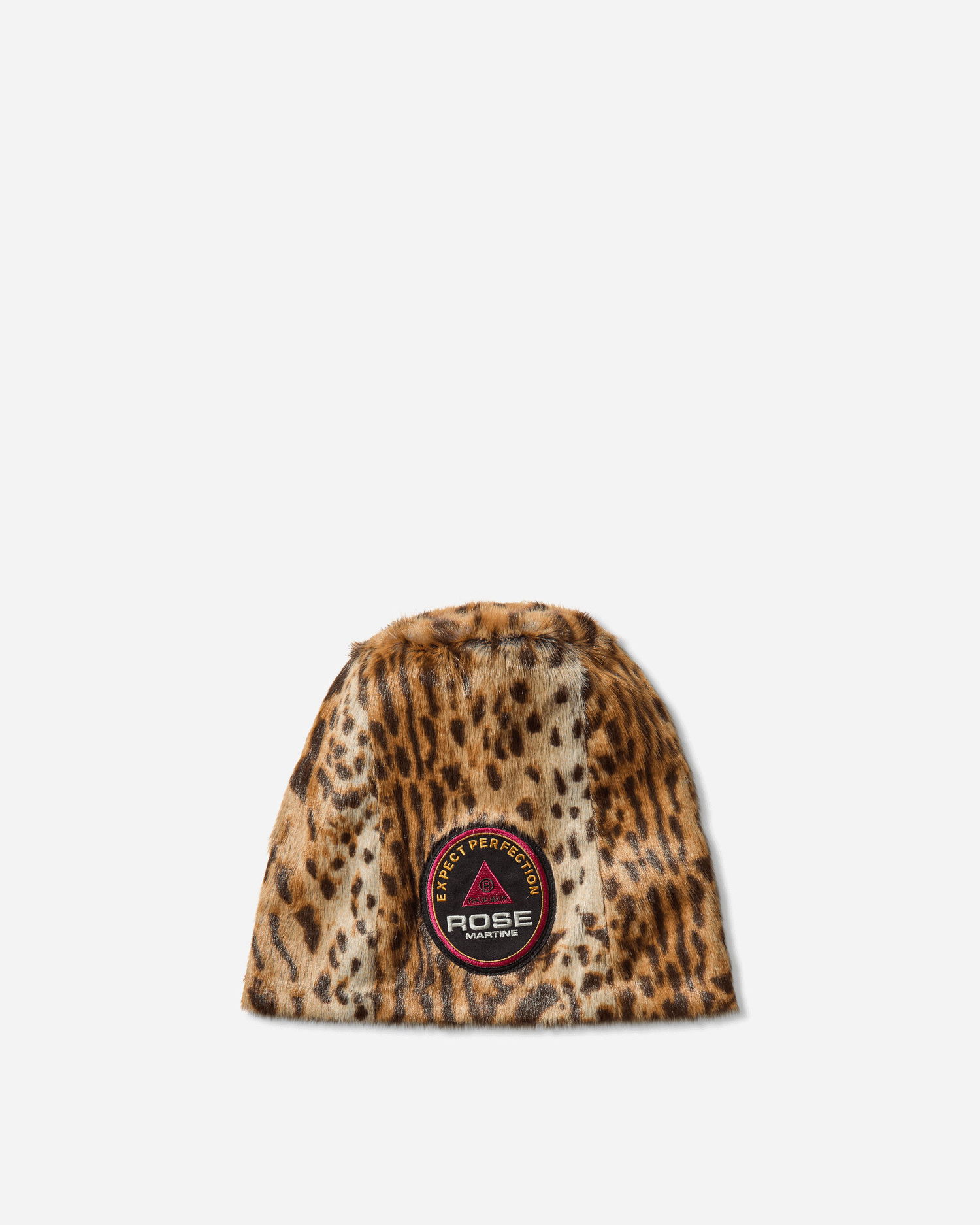 Kulicha Martine Rose Faux Fur Leopard Print Beanie Hnedá | 1228WF07720, 1