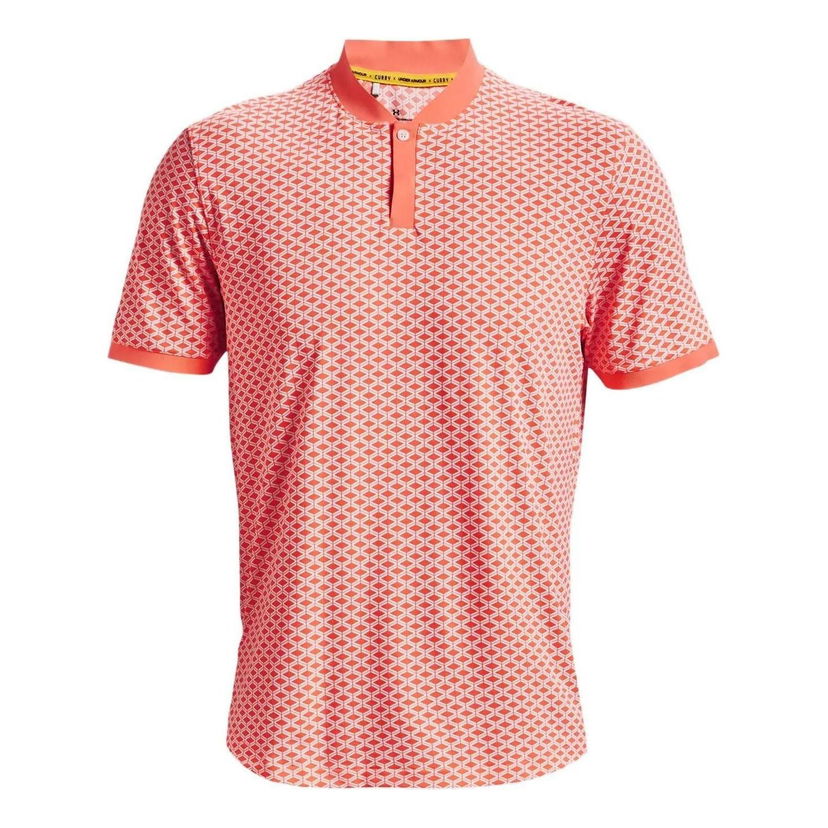 Polo tričko Under Armour Curry Greater Than Patterned Polo Červená | 1370095-824