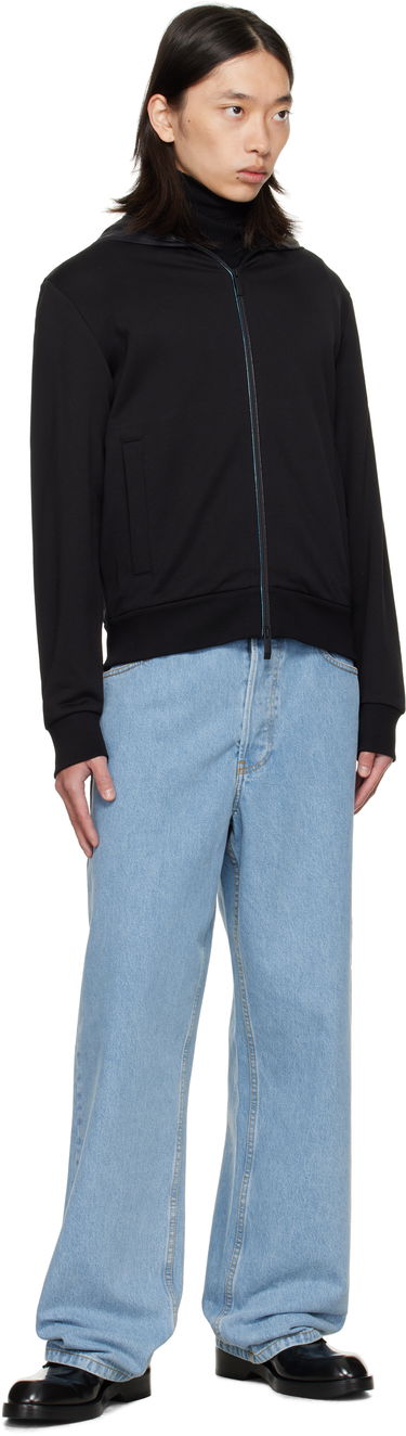 Bunda Moncler Moncler Zip Up Cardigan Jacket Čierna | K20918G0001389AZY, 4