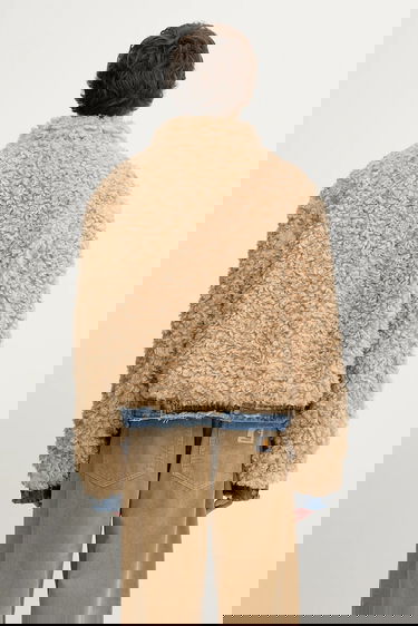 Bunda DAILY PAPER Reversible Fur Jacket Oversize Béžová | 2521018, 2