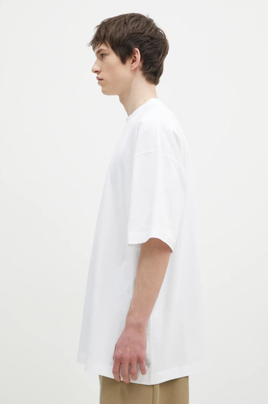 Tričko VETEMENTS Oval Logo Oversized T-Shirt Biela | UA66TR605W, 1
