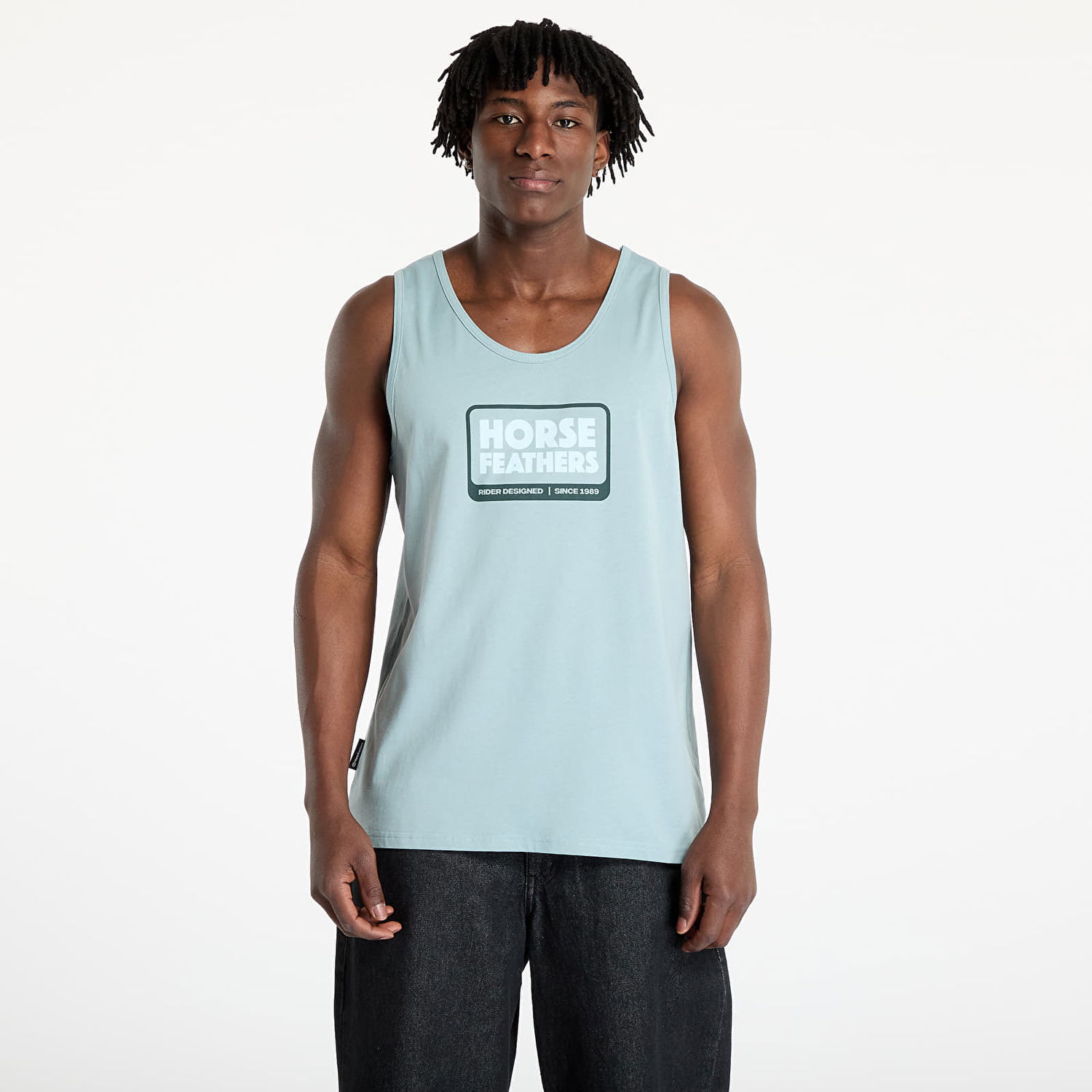 Tielko Horsefeathers Horsefeathers Millennium Tank Top Tyrkysová | SM1387A, 0
