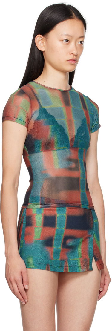 Tričko Miaou Miaou Printed Mini T-Shirt Rôznofarebný | 7026PM2RST, 1