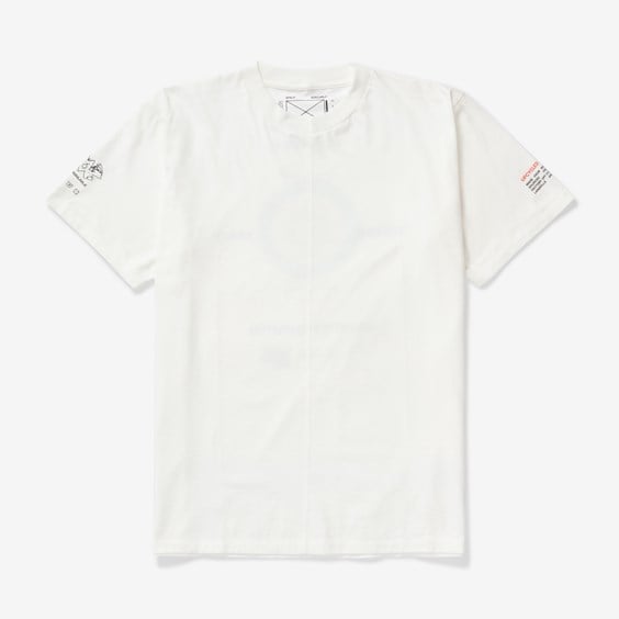 Tričko Space Available Upcycled Expansion Tee Biela | SA-UET001-WHT, 0