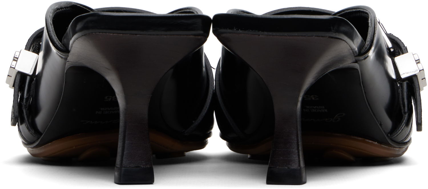 Tenisky a topánky GANNI Sue Buckled Mule Heels Čierna | S3216, 1