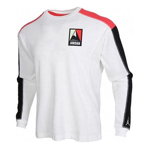Sveter Jordan Jordan Winter Utility Logo Long Sleeve T-Shirt Biela | CT3382-100