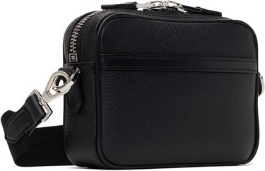 Taška cez rameno Tom Ford Tom Ford Soft Grain Leather Mini Messenger Bag Čierna | H0655-LCL213S, 2