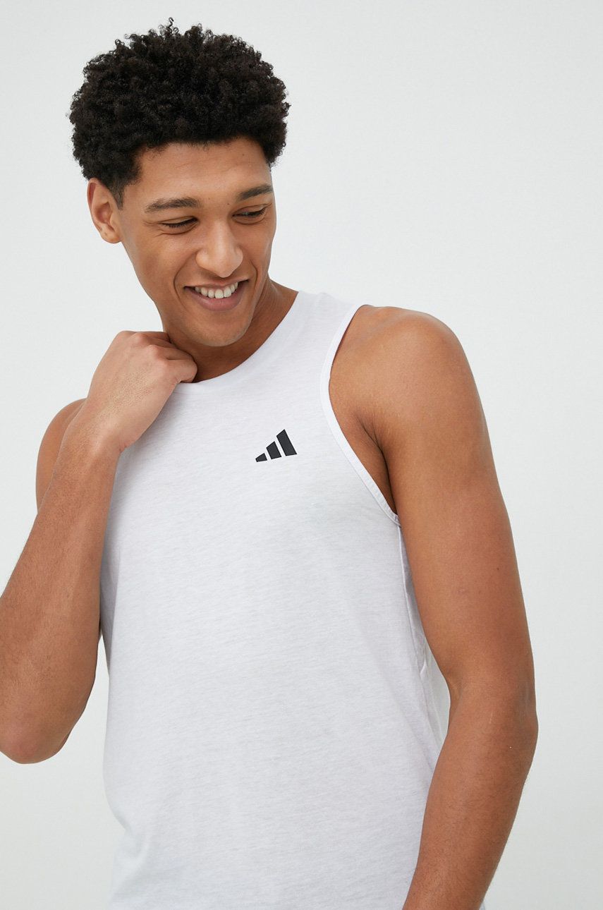 Tielko adidas Performance Training Essentials Top Biela | IC6947, 0
