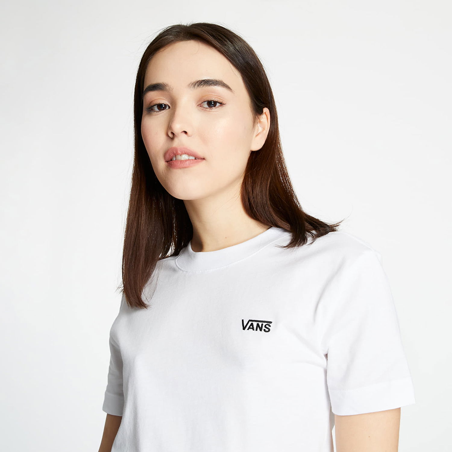 Tričko Vans V Boxy Tee Biela | VN0A4MFLWHT1, 0