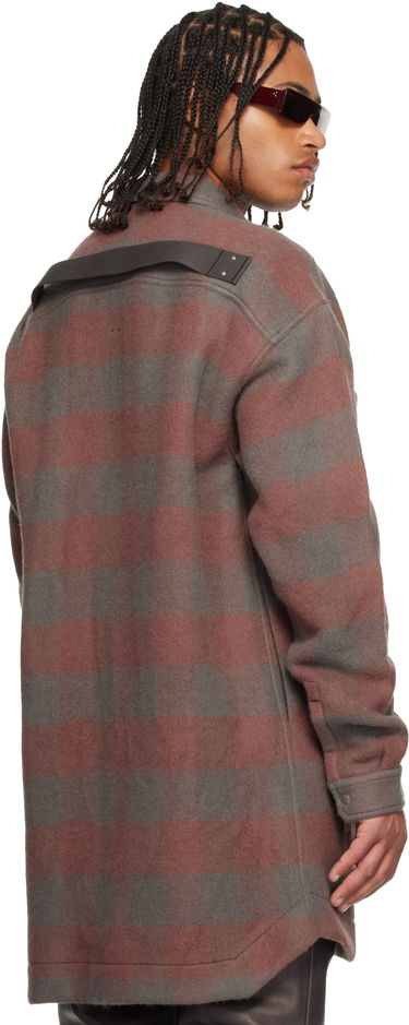 Košeľa Rick Owens Concordians Oversized Plaid Flannel Overshirt with Chest Pockets Rôznofarebný | RU02E1739 WJP, 2