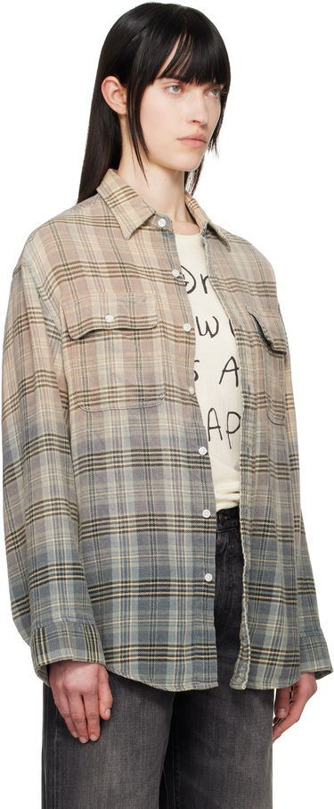 Košeľa R13 R13 Relaxed Plaid Work Shirt Rôznofarebný | R13WR266-R458B, 1