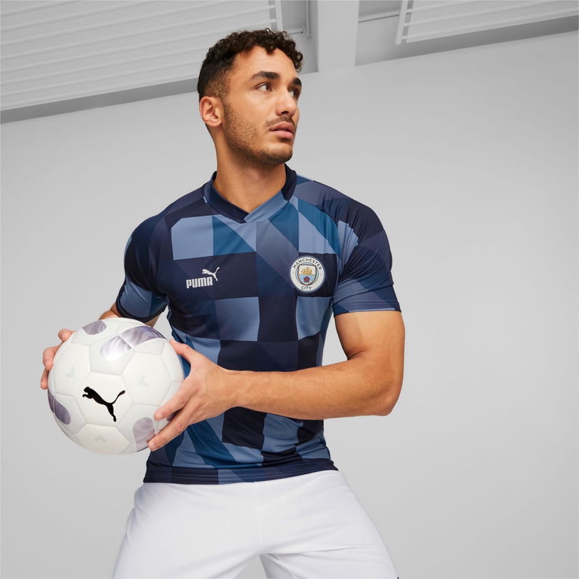 Tričko Puma Manchester City F.C. Prematch Football Jersey Modrá | 769466_12