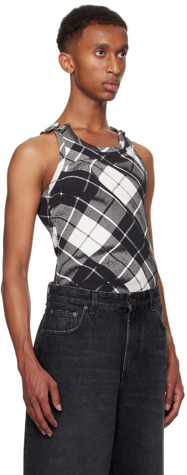 Tielko Jean Paul Gaultier Jean Paul Gaultier Salopette Detail Tank Top Čierna | 24/31-F-DB042-J565-000201, 1