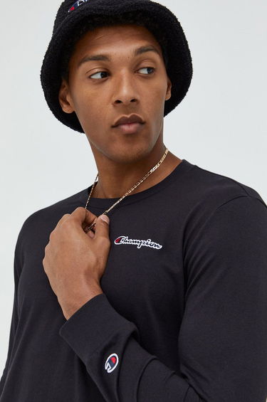 Tričko Champion Crewneck T-Shirt Čierna | 217868, 3