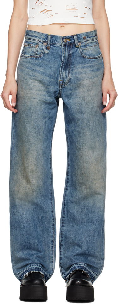Džínsy R13 R13 D'Arcy Loose Jeans Modrá | R13WD038-D213C, 0