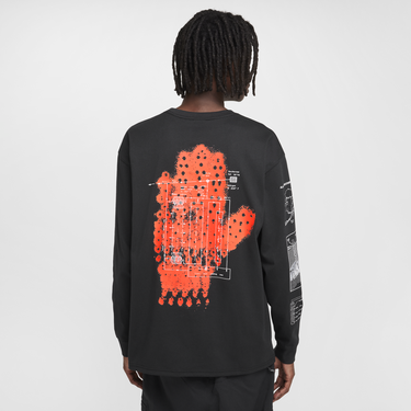 Tričko Nike Geothermal Long Sleeve T-Shirt Čierna | FZ6704-010, 2