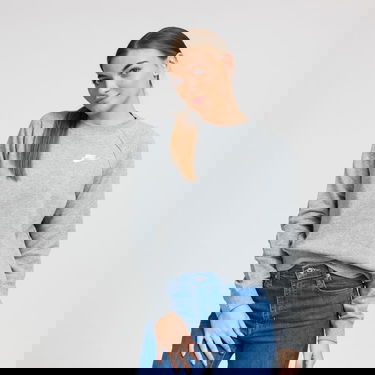 Mikina Nike NSW Essential Crew Fleece Šedá | BV4110-063, 0