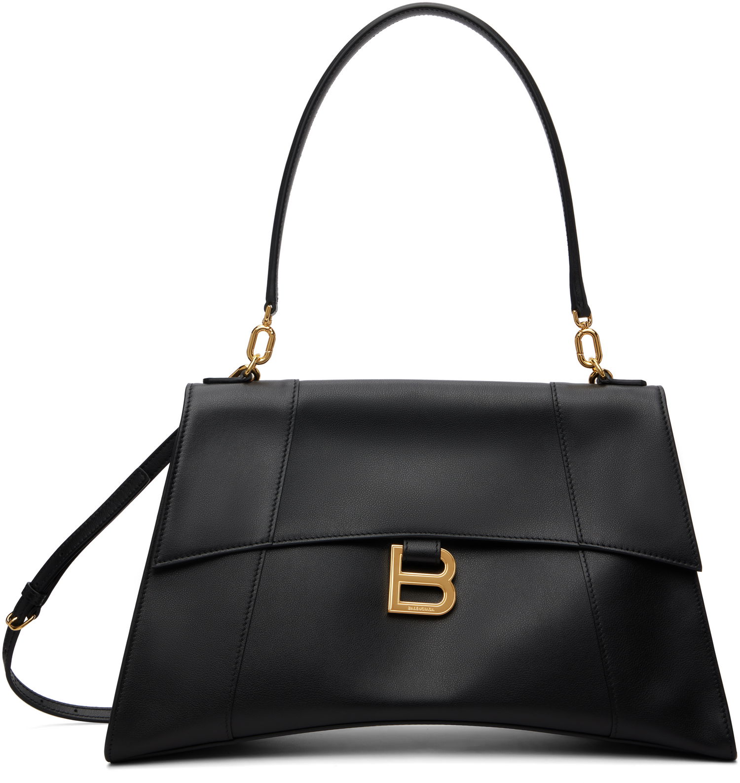 Kabelka Balenciaga Balenciaga Medium Hourglass Bag Čierna | 810733 2ABF9, 0