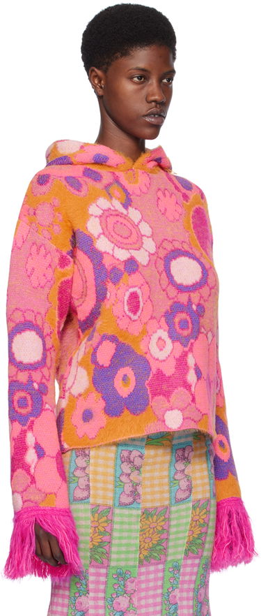 Mikina ERL ERL Graphic Print Hoodie Ružová | ERL07N103, 1