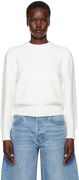 Alexander Wang.T Relaxed Embroidered Logo Sweater
