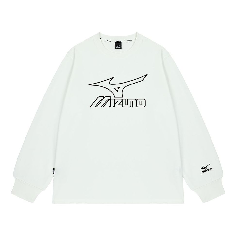 Tričko Mizuno Mizuno Graphic Long Sleeve T-Shirt Biela | A2CA2A08, 0