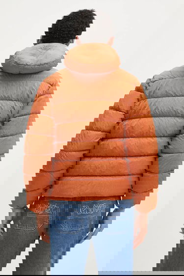 Prešívaná bunda C.P. Company Chrome-R Goggle Down Jacket Oranžová | 17CMOW079A005904G, 2