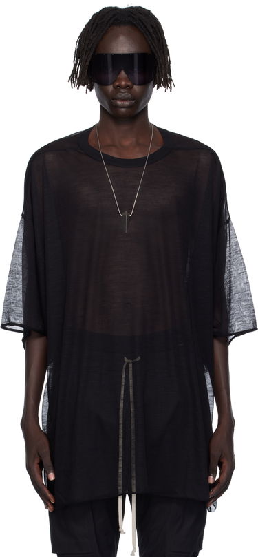 Tričko Rick Owens Rick Owens Concordians Tommy T-Shirt Čierna | RU02E1283 JWR, 0