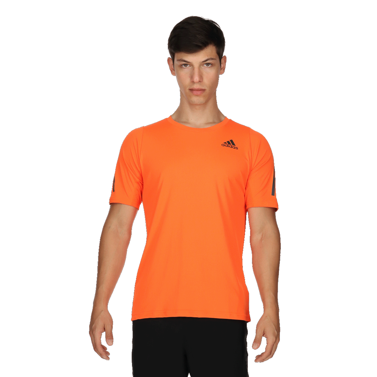 Tričko adidas Originals RUN ICON Short Sleeve Performance T-Shirt Oranžová | HJ7228, 0