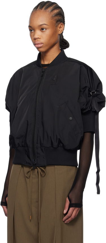 Bomber bunda Yohji Yamamoto Yohji Yamamoto Bomber Jacket Čierna | FT-J53-600, 3