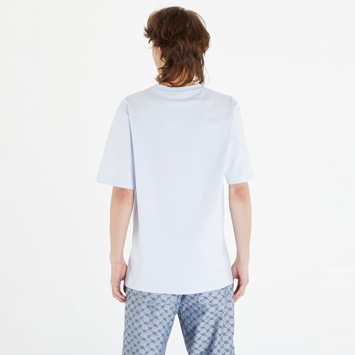 Tričko DAILY PAPER Circle Short Sleeve T-Shirt Tyrkysová | 2412008, 1