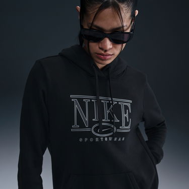 Mikina Nike Club Fleece Standard GX Hoodie Čierna | IB1992-010, 0