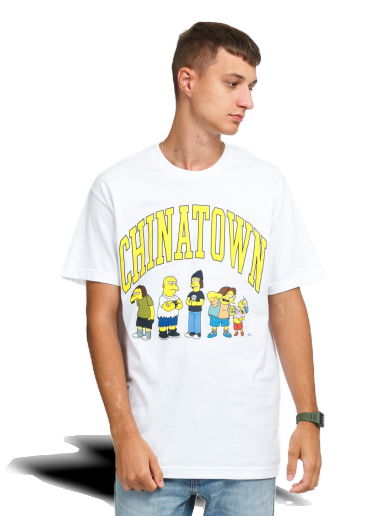 Tričko MARKET The Simpsons Ha Ha Arc Tee Biela | CTM1990350 / 1201