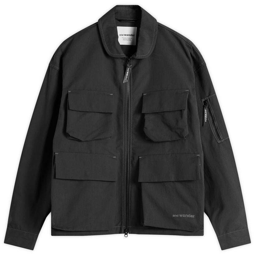 Bunda and wander C/PE Twill Field Jacket, Size Small Čierna | 5745281054-010