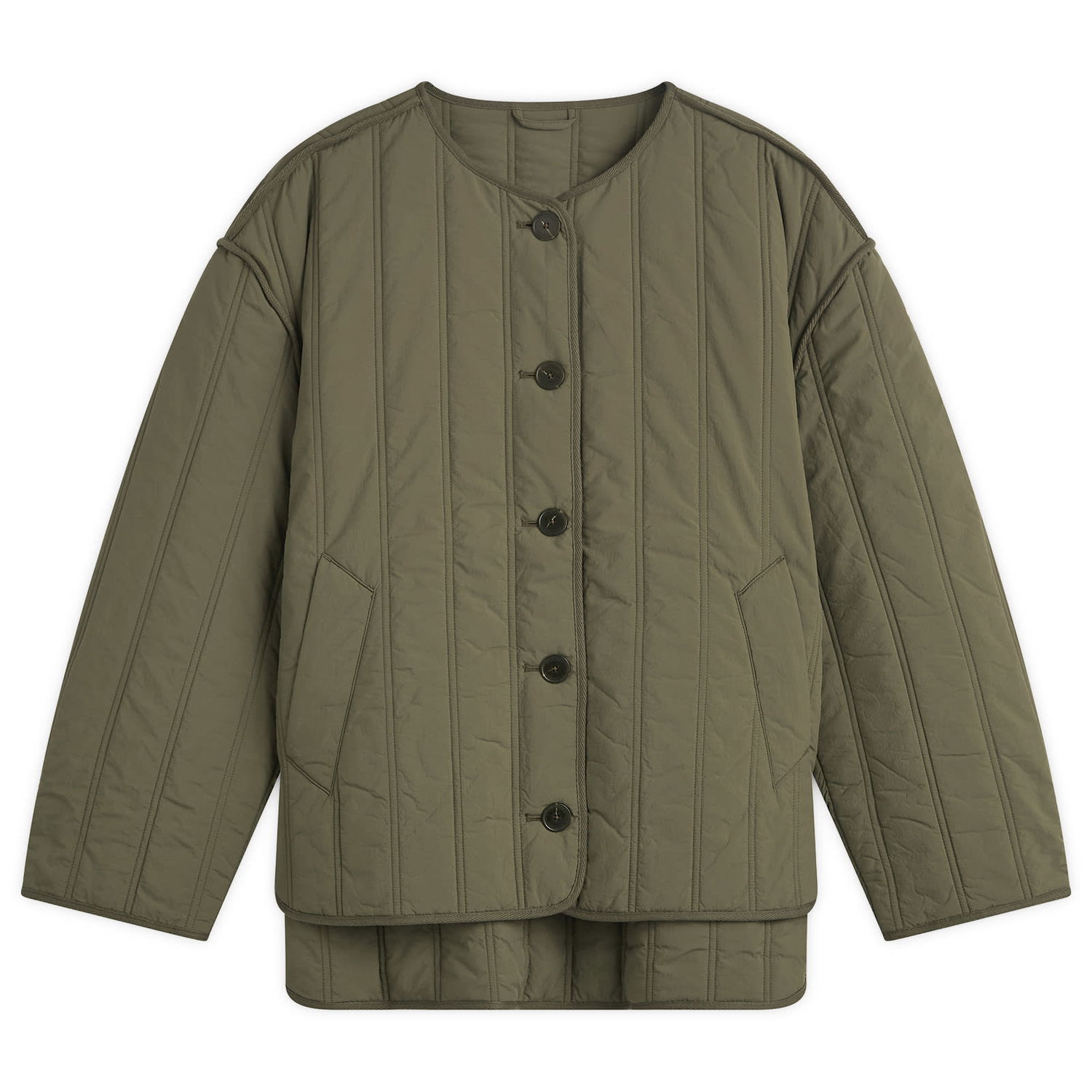 Bunda CLOSED Liner Quilted Jacket, Size Large Zelené | C97992-69F-22-681, 0