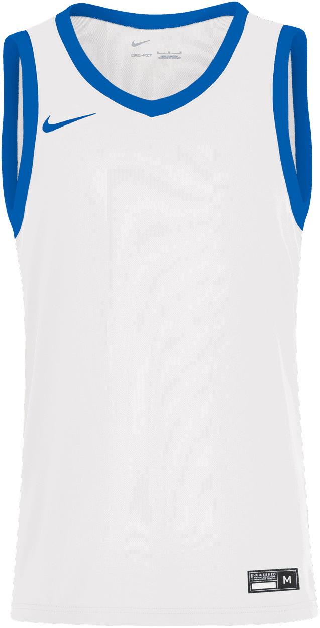 Dres Nike Team Stock25 Basketball Jersey Biela | a19913-102, 0