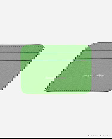 Peňaženka Acne Studios Leather Card Holder Zelené | CG0245- AB8, 3