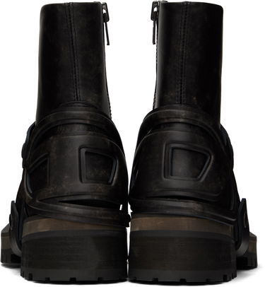 Oblečenie Diesel D-Texan-Harness Boots Čierna | Y03433-P4792-H9800, 1