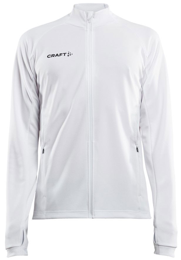 Vetrovka Craft Craft Evolve Full Zip Jacket Biela | 1910154-900000, 1