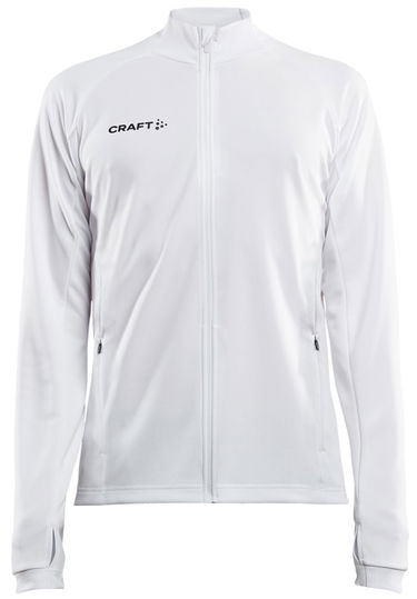 Vetrovka Craft Craft Evolve Full Zip Jacket Biela | 1910154-900000, 1