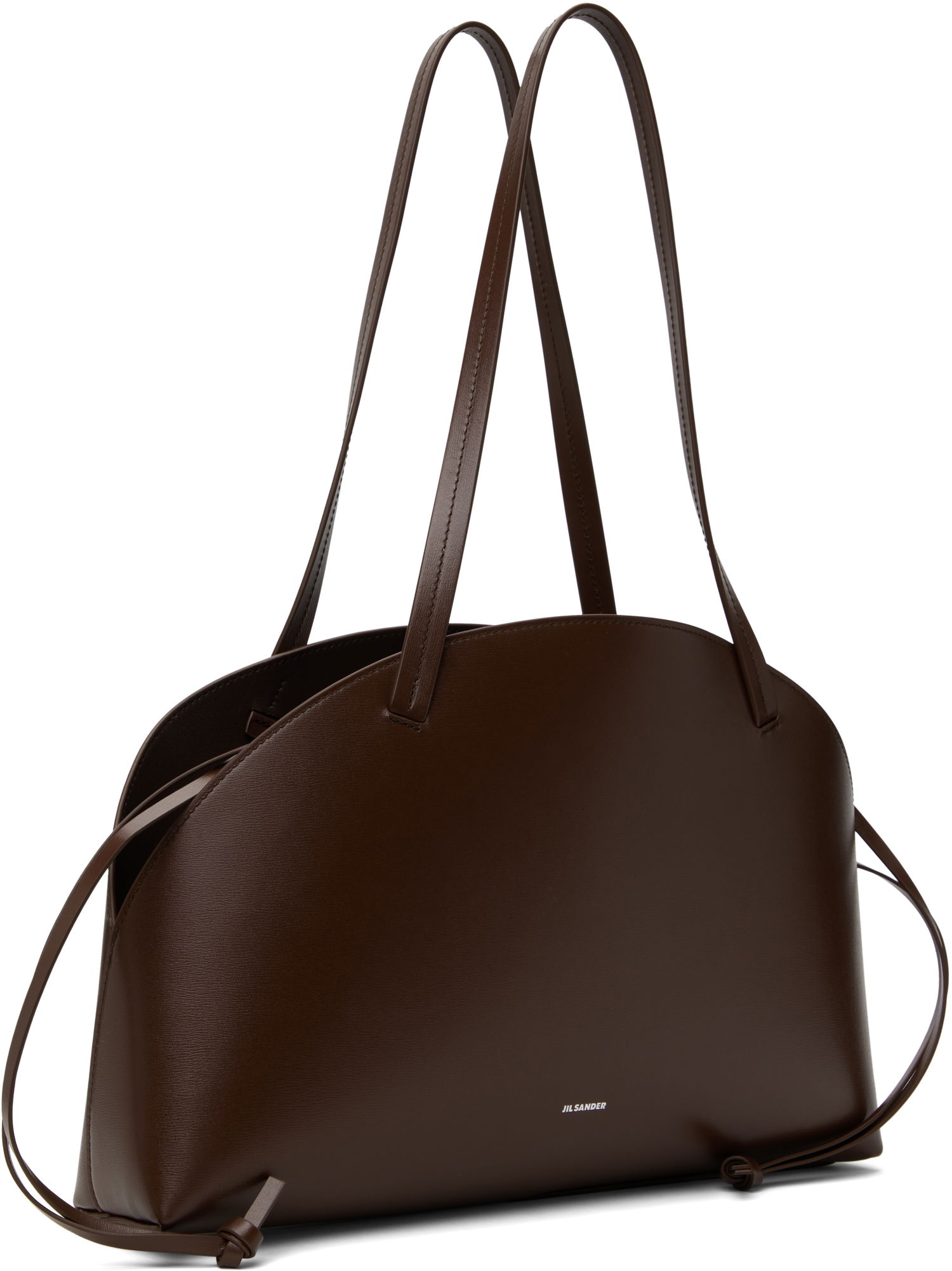 Kabelka Jil Sander Jil Sander Curve Medium Shoulder Bag Hnedá | J07ZH0054_P7101, 1
